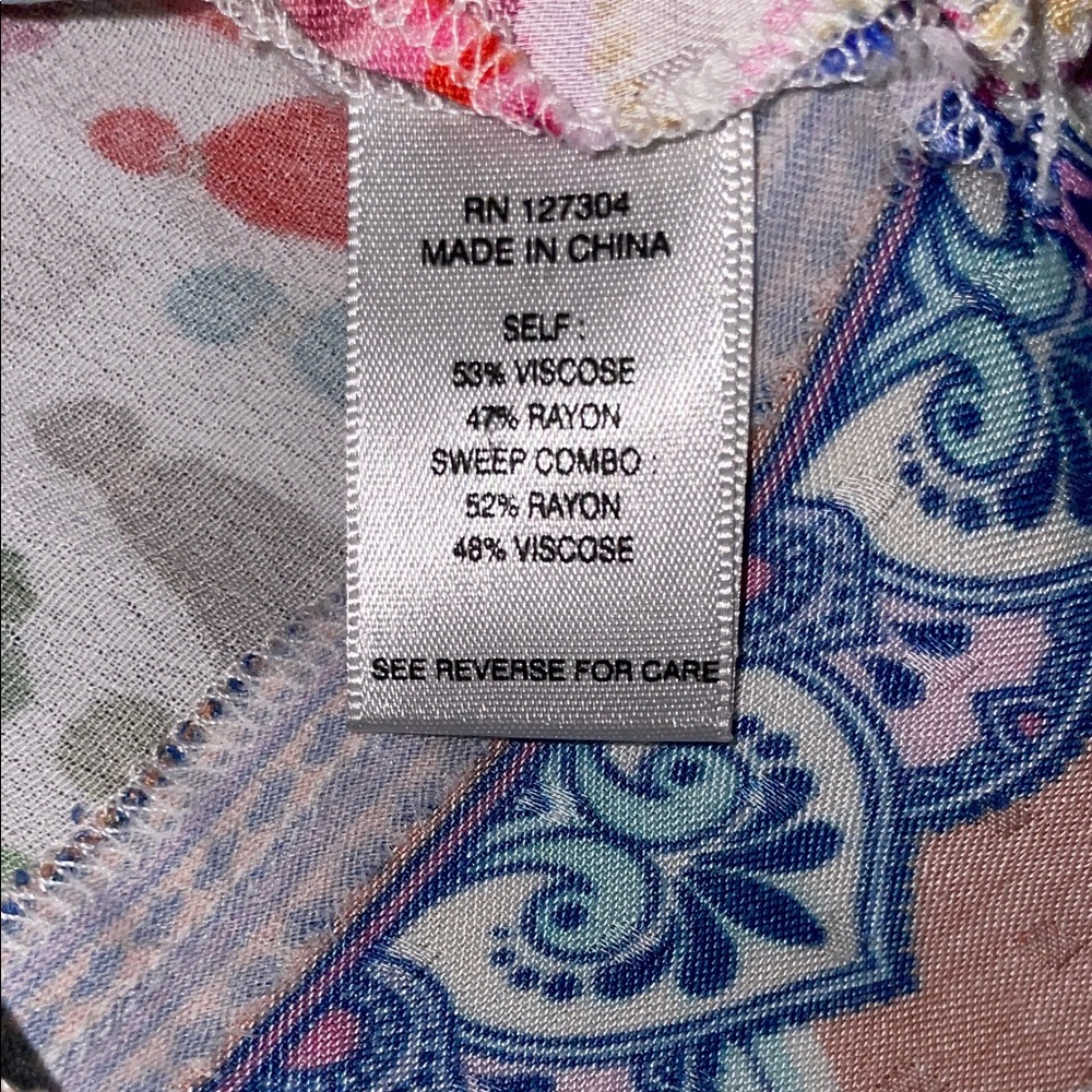 John Mark Colorful Patterned Button Down Shirt - image 8